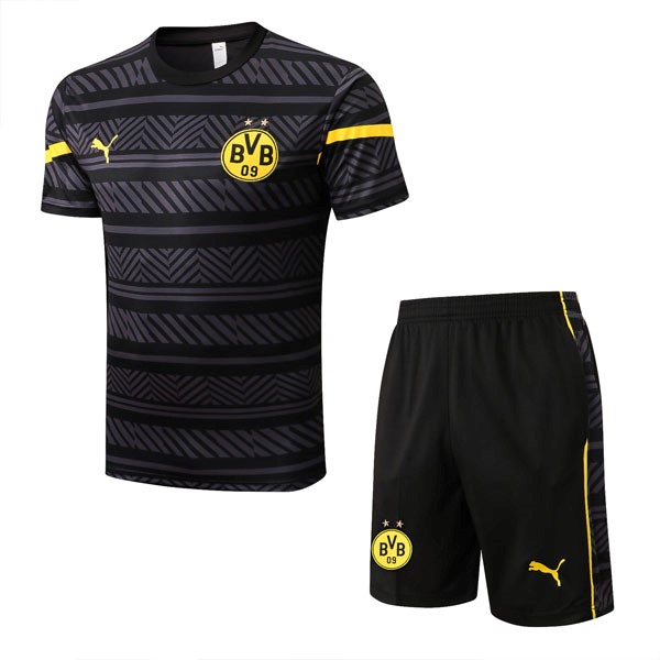 Camiseta Entrenamiento Borussia Dortmund Conjunto Completo 2022/2023 Gris